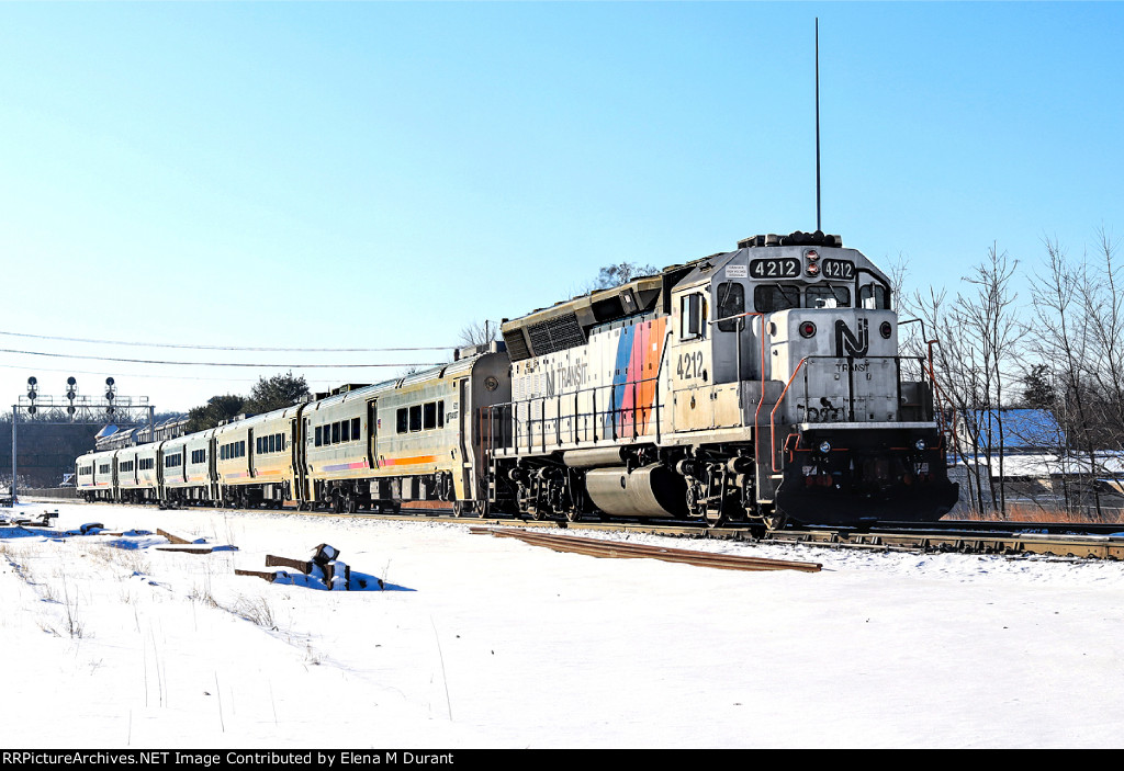 NJT 4212 on train 1249